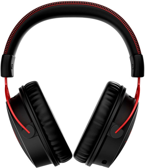Наушники с микрофоном HyperX Cloud Alpha Wireless (CA002) черный/красный 1.8м мониторные Radio оголовье (4P5D4AA)