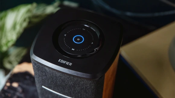 Колонки Edifier MS50A 1.0 коричневый 40Вт BT/Wi-Fi