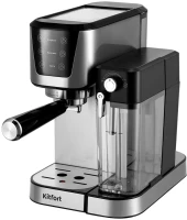 Кофеварка капельная Kitfort КТ-7486 550Вт черный/белый Кофеварка капельная Kitfort КТ-7486 550Вт черный/белый