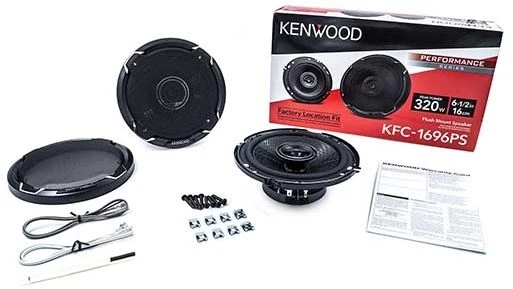 Колонки автомобильные Kenwood KFC-PS1696 320Вт 88дБ 4Ом 16.5см (6 1/2дюйм) (ком.:2кол.) коаксиальные двухполосные Колонки автомобильные Kenwood KFC-PS1696 320Вт 88дБ 4Ом 16.5см (6 1/2дюйм) (ком.:2кол.) коаксиальные двухполосные