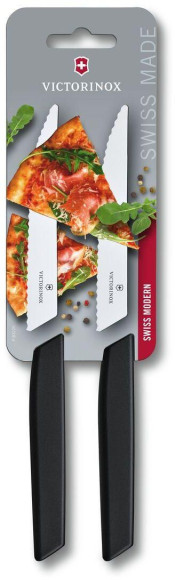 Набор ножей кухон. Victorinox Swiss Modern 6.9003.12WB компл.:2предм. черный блистер