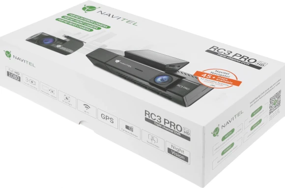 Видеорегистратор Navitel RC3 PRO черный 1440x2560 1440p 135гр. GPS MSTAR 8629Q