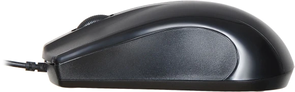 Мышь Оклик 185M черный оптическая 1200dpi USB для ноутбука 3but (945606)