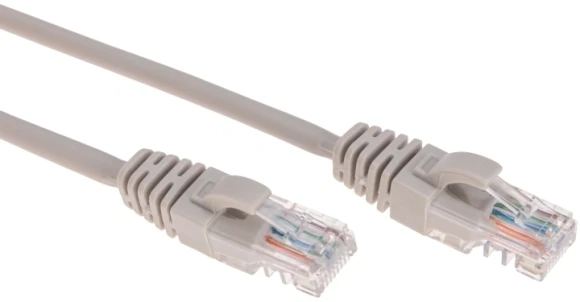 Патч-корд Rexant 02-0100-2 U/UTP RJ-45 вил. кат.5E 2м серый LSZH