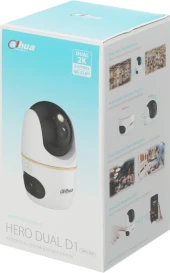 Камера видеонаблюдения IP Dahua DH-IPC-H3DP-3F-0360B Wi-Fi 3.6-3.6мм цв. корп.:белый/черный (DH-H3D-3F)
