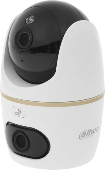 Камера видеонаблюдения IP Dahua DH-IPC-H3DP-3F-0360B Wi-Fi 3.6-3.6мм цв. корп.:белый/черный (DH-H3D-3F)