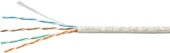 Кабель информационный Cabeus UTP-4P-CAT.5E-SOLID-LSLTX-GY кат.5E U/UTP 4 пары PVC внутренний 305м серый