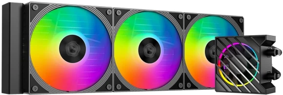 Система водяного охлаждения ID-Cooling FX360 Pro Soc-AM5/AM4/1200/1700/1851 белый 4-pin 14-35.2dB Al+Cu 350W Ret (FX360 PRO WHITE)