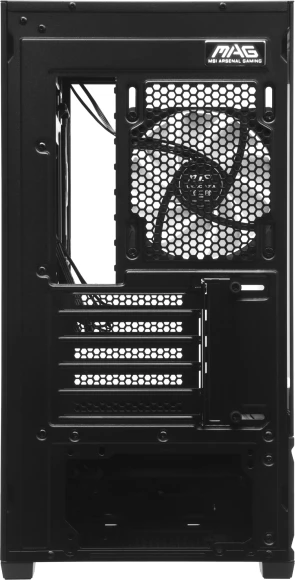 Корпус MSI MAG Pano M110R черный без БП mATX 8x120mm 2x140mm 1xUSB3.0 audio AirDuct bott PSU Корпус MSI MAG Pano M110R черный без БП mATX 8x120mm 2x140mm 1xUSB3.0 audio AirDuct bott PSU
