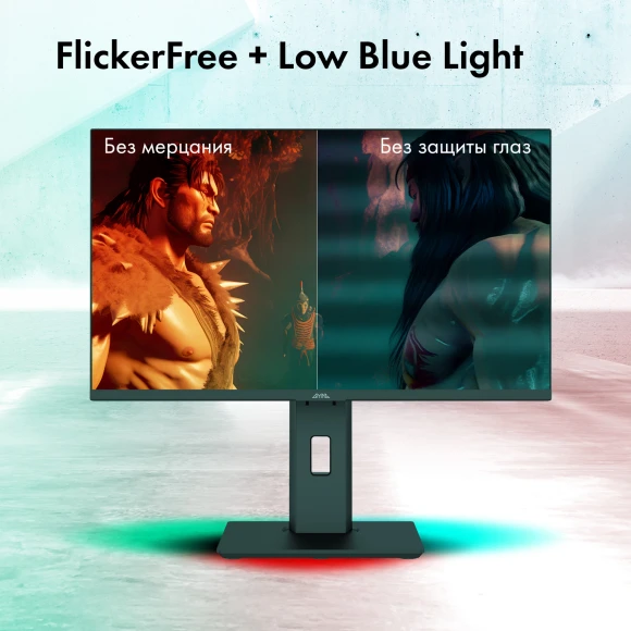 Монитор GMNG 23.8" Gaming GM-24F03 черный IPS LED 3ms 16:9 HDMI матовая HAS Piv 300cd 178гр/178гр 1920x1080 180Hz G-Sync FreeSync DP FHD 4.6кг Монитор GMNG 23.8" Gaming GM-24F03 черный IPS LED 3ms 16:9 HDMI матовая HAS Piv 300cd 178гр/178гр 1920x1080 180Hz G-Sync FreeSync DP FHD 4.6кг