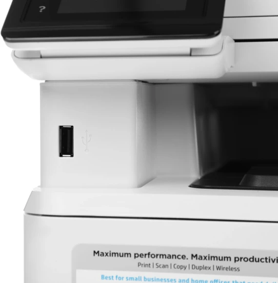 МФУ лазерный HP LaserJet Pro 4103dw (2Z627A) A4 Duplex Net WiFi белый