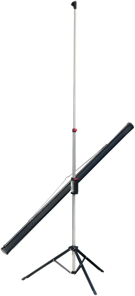 Экран на треноге Lumien 131" 244x244см Master View LMV-100105 1:1 напольный рулонный