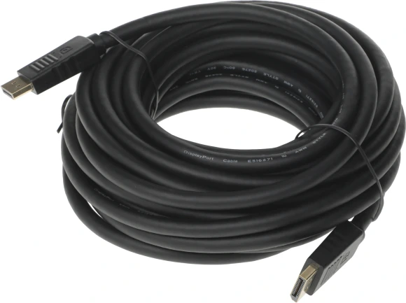 Кабель аудио-видео Buro V1.4 DisplayPort (m)/DisplayPort (m) 10м. черный (BHP-DPP-1.4-10)
