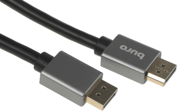 Кабель аудио-видео Buro V1.4 DisplayPort (m)/DisplayPort (m) 3м. позолоч.конт. черный (BHP-DPP-1.4-3G)