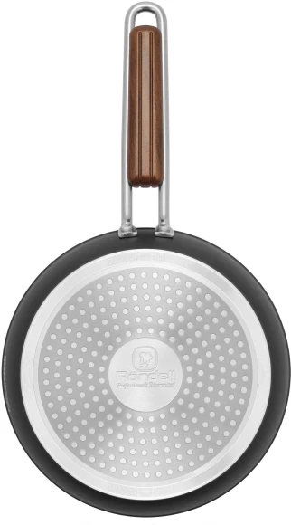 Сковорода Rondell Fjord RDA-1794 круглая 24см покрытие: Xylan Plus ручка несъемная (без крышки) черный