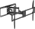 Кронштейн для телевизора Ultramounts UM968 черный 43"-105" макс.75кг настенный поворот и наклон