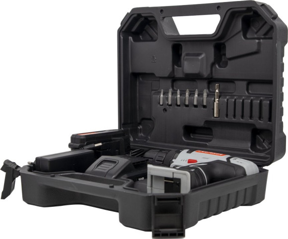 Дрель-шуруповерт Ресанта ДА-20-2ЛК аккум. патрон:быстрозажимной (кейс в комплекте) (75/14/11) Дрель-шуруповерт Ресанта ДА-20-2ЛК аккум. патрон:быстрозажимной (кейс в комплекте) (75/14/11)