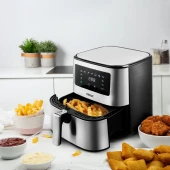 Аэрогриль Vitek VT-AF5001 1500Вт белый/черный Аэрогриль Vitek VT-AF5001 1500Вт белый/черный