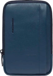 Чехол для смартфона Piquadro Russel AC6847W137R/BLU синий натур.кожа