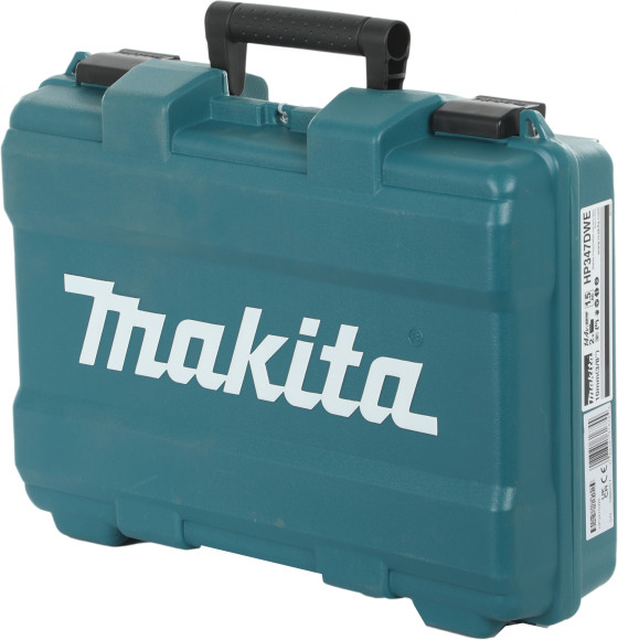 Дрель-шуруповерт Makita HP347DWE аккум. патрон:быстрозажимной (кейс в комплекте)