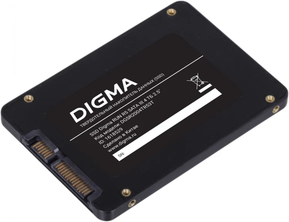 Накопитель SSD Digma SATA-III 4TB DGSR2004TR53T Run R5 2.5"