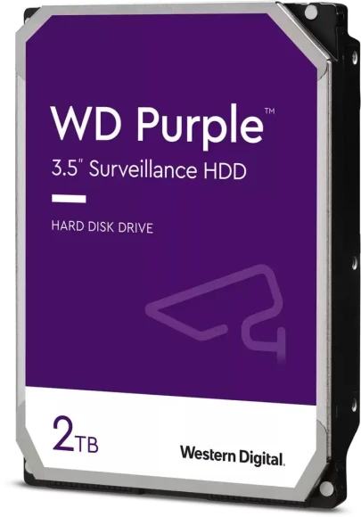 Жесткий диск WD SATA-III 2TB WD23PURZ Surveillance Purple (5400rpm) 64Mb 3.5" Жесткий диск WD SATA-III 2TB WD23PURZ Surveillance Purple (5400rpm) 64Mb 3.5"