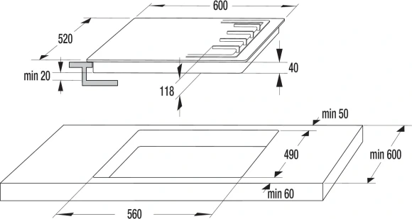 Газовая варочная поверхность Gorenje Advanced GT642AXW белый