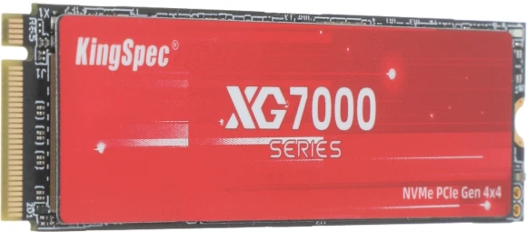 Накопитель SSD Kingspec PCIe 4.0 x4 4TB XG7000-4TB XG7000 M.2 2280 Накопитель SSD Kingspec PCIe 4.0 x4 4TB XG7000-4TB XG7000 M.2 2280