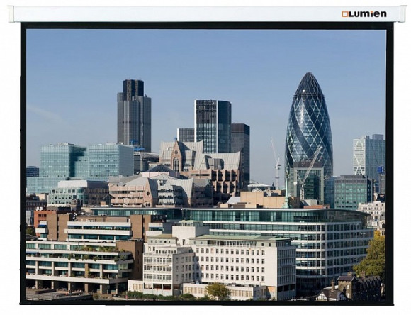 Экран Lumien 165" 305x305см Master Control LMC-100106 1:1 настенно-потолочный рулонный (моторизованный привод)