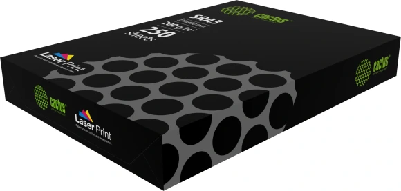 Бумага Cactus CS-LPSRA3200250 SRA3 марка A/200г/м2/250л./белый CIE170% для лазерной печати Бумага Cactus CS-LPSRA3200250 SRA3 марка A/200г/м2/250л./белый CIE170% для лазерной печати