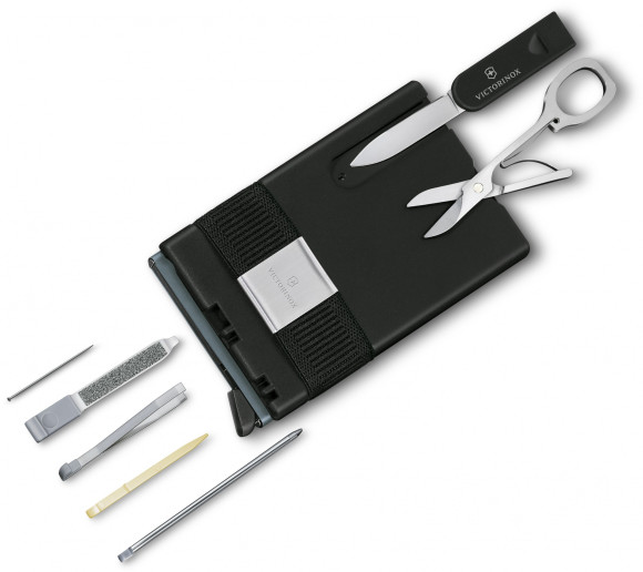 Швейцарская карта Victorinox Smart Card Wallet Sharp (0.7250.36) серый коробка подарочная Швейцарская карта Victorinox Smart Card Wallet Sharp (0.7250.36) серый коробка подарочная