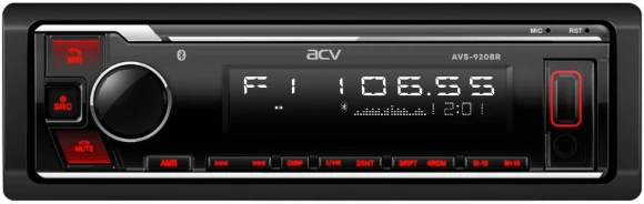 Автомагнитола ACV AVS-920BR 1DIN 4x50Вт (37612)