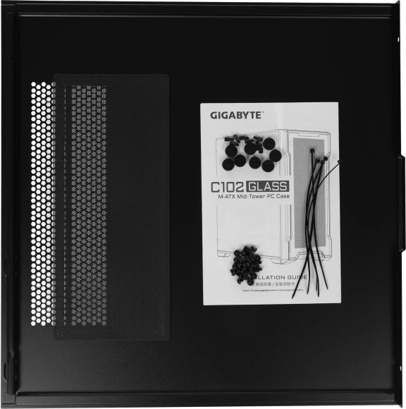 Корпус Gigabyte C102B GB-C102G черный без БП mATX 7x120mm 4x140mm 2xUSB3.0 audio bott PSU