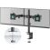 Кронштейн для мониторов Onkron D221E черный 13"-32" макс.16кг настольный поворот и наклон Кронштейн для мониторов Onkron D221E черный 13"-32" макс.16кг настольный поворот и наклон