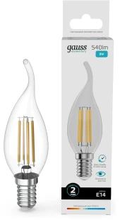 Лампа светодиодная Gauss Basic 8Вт цок.:GU10 софит 220B св.свеч.теп.св./дневн. (упак.:10шт) (10106182)