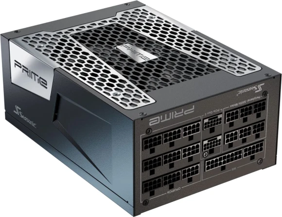 Блок питания Seasonic ATX 1600W PRIME TX-1600 Gen.5 80+ titanium (20+4pin) APFC 135mm fan 18xSATA Cab Manag RTL