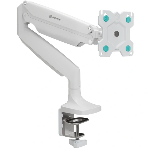 Кронштейн для мониторов Onkron G100 белый 13"-32" макс.9кг настольный поворот и наклон верт.перемещ. Кронштейн для мониторов Onkron G100 белый 13"-32" макс.9кг настольный поворот и наклон верт.перемещ.