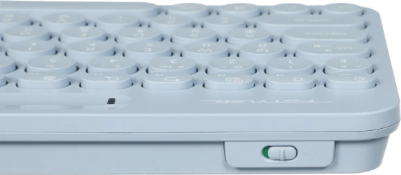 Клавиатура + мышь A4Tech Fstyler FG3200 Air2 клав:синий мышь:синий USB беспроводная slim Multimedia