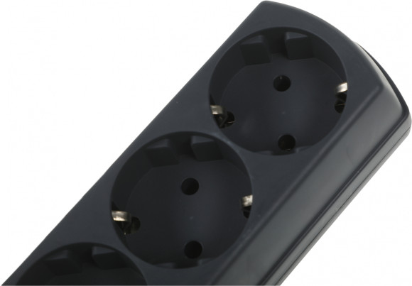 Сетевой фильтр Pilot m-MAX 5м (4 розетки) серый (коробка)