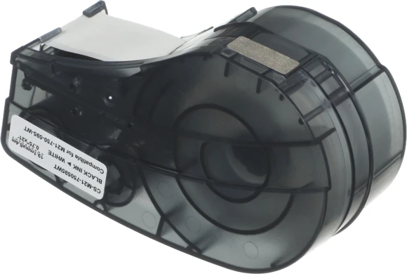Картридж ленточный Cactus CS-M21-750595WT черный на белом 19.1x6.4 для Brady BMP21-PLUS/BMP21-LAB