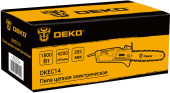 Цепная пила Deko DKEC14 от сети 1800Вт дл.шины:14" (35cm) (065-1214)