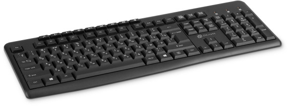 Клавиатура Оклик K225W черный USB беспроводная Multimedia (1875232) Клавиатура Оклик K225W черный USB беспроводная Multimedia (1875232)