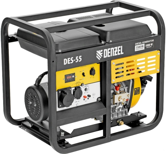 Генератор Denzel DES-55 5.5кВт