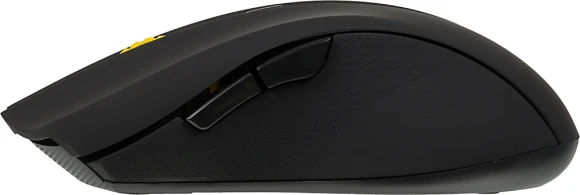 Мышь Оклик 495MW черный/золотистый оптическая 1600dpi беспров. USB для ноутбука 6but (998168)