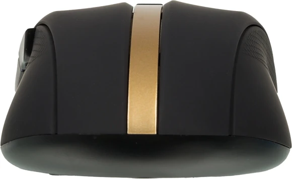 Мышь Оклик 495MW черный/золотистый оптическая 1600dpi беспров. USB для ноутбука 6but (998168)