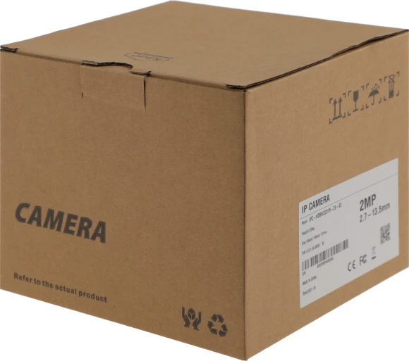 Камера видеонаблюдения IP Dahua DH-IPC-HDBW2231R-ZS-S2(QH) 2.7-13.5мм цв. корп.:белый (DH-IPC-HDBW2231RP-ZS-S2)