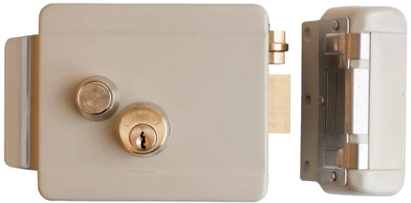 Замок электромеханический Falcon Eye FE-2369i сталь серый Замок электромеханический Falcon Eye FE-2369i сталь серый