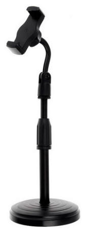 Держатель Wiiix DHT-401-LIFT-B черный для смартфонов Держатель Wiiix DHT-401-LIFT-B черный для смартфонов