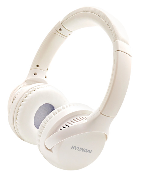 Гарнитура накладные Hyundai H-HP101 белый беспроводные bluetooth оголовье Гарнитура накладные Hyundai H-HP101 белый беспроводные bluetooth оголовье