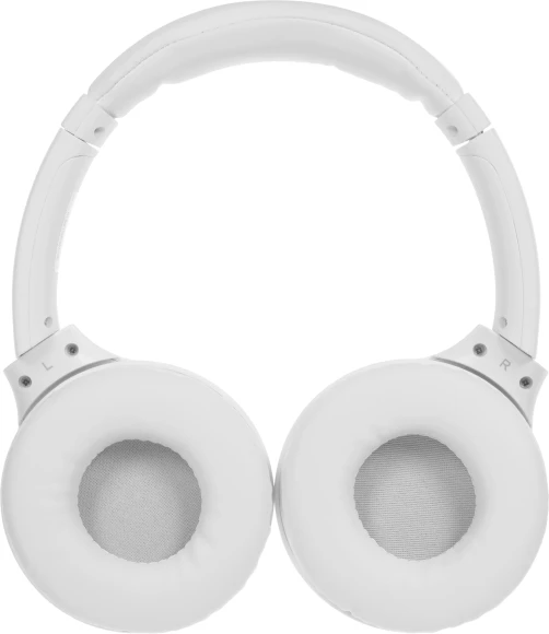 Гарнитура накладные Hyundai H-HP101 белый беспроводные bluetooth оголовье